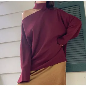 ✨Oak + Fort Cutout Maroon Sz Small Sweater✨ Red thumbnail 2