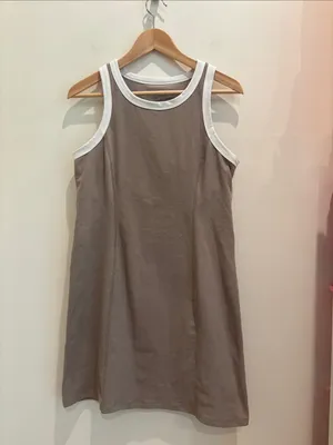Beyond Yoga Dress Spacedye Outlines Athletic Tan Size Large thumbnail 2