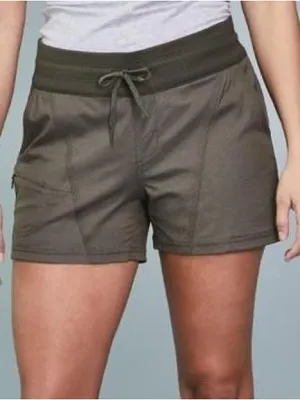 The North Face Women’s Aphrodite Arise Shorts 3.5” Hiking Outdoor in Green M thumbnail 1