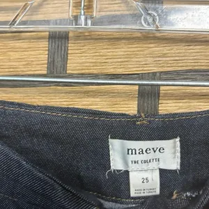 Maeve‎ The Collete Darkwash Crops Size 25 thumbnail 7