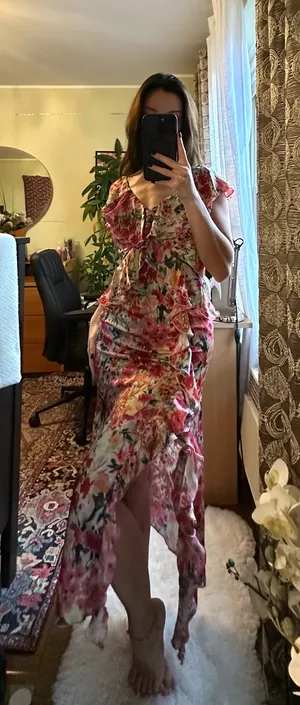 ZARA Dress Floral thumbnail 2