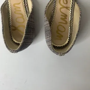 Sam Edelman Rodney D'Orsay Flats Glen Plaid Pattern Sz 9 Pointed Toe thumbnail 8