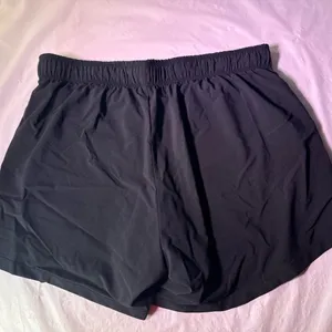 Nike Black Shorts with Neon Yellow Interior thumbnail 3
