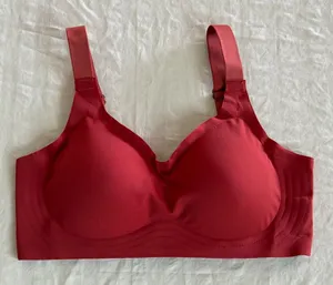 NEW Women's Rust / Dark Red Color Bra Size XXL #240460 thumbnail 1