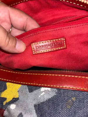 Dooney & Bourke Graffiti Denim Shoulder Bag RARE HTF! thumbnail 10