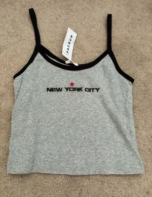 NWT brandy melville NYC tank  thumbnail 1
