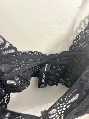 Harvé Benard Black Lace Bralette thumbnail 4