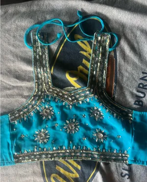 sequin blue top Size XS thumbnail 1