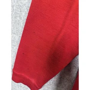 Suzelle Womens‎ Cardigan Large Sweater Red Embroidered Cosmetics Button 90s thumbnail 5