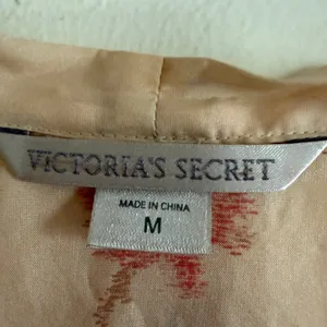 Y2K Vintage Victoria's Secret Pink Floral Retro Silk Button Front Dress Medium thumbnail 4