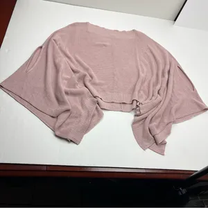 Lululemon Athletica‎ Forward Flow Cape Poncho Womens One Size Vintage Mauve Soft thumbnail 3