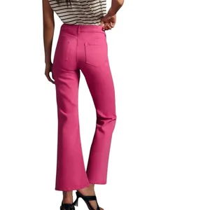 PILCRO The‎ Yaya Mid Rise Flare Jeans Pink Size 27 Stretch Pants thumbnail 3