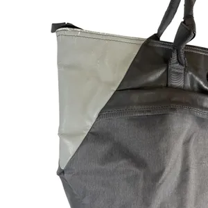 Lululemon Athletica Grey Colorblock Gym Tote Bag Large Shoulder Bag h2o *Flawed* thumbnail 7