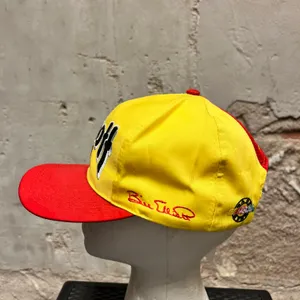 Vintage 90s NASCAR Bill Elliott McDonalds Racing Team Embroidered Cap Hat Y2K thumbnail 2