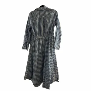 Free Assembly Blue Striped Women's Dress Size M thumbnail 2