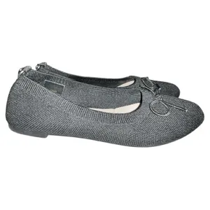 Black Ballet Flats with Bow. New Size 6 thumbnail 6