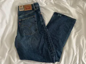 Levi's Ribcage Straight Ankle Jeans thumbnail 2