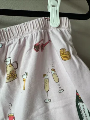 Bed Head PJs Women’s Pink Let’s Do Brunch Shorty Pajama Set Size Small thumbnail 12