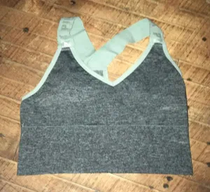 Victoria’s Secret gray and mint green M sports bra thumbnail 1