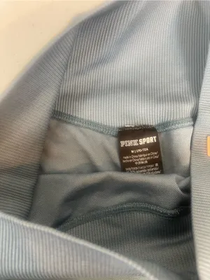 Ombre Blue-to-Green High-Rise Bike Shorts thumbnail 2