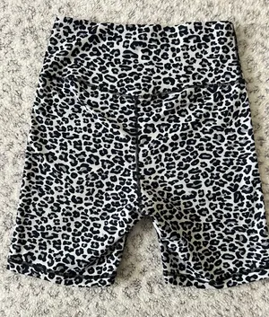 Leopard Print Biker Shorts Multi thumbnail 2