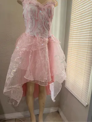 Spirit Halloween Wicked Adult Glinda Costume, Officially licensed, Glinda size M thumbnail 4
