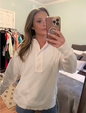 White Aerie Pullover thumbnail 1