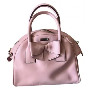 *KATE SPADE* Montrose Avenue Leeland Bow Satchel Baby Pink w shoulder strap thumbnail 1