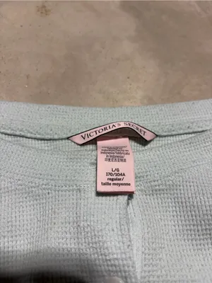 Victoria’s Secret Light Blue mint Pajama Set large thumbnail 2