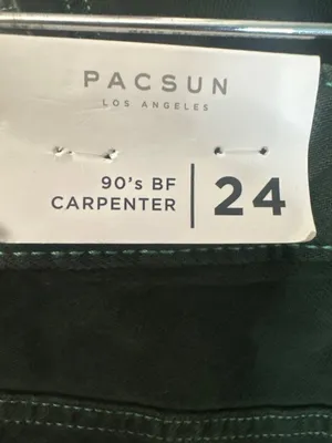 PacSun 90s BF Carpenter Jeans 24 Carpenter Pants Y2K Indie Grunge Streetwear thumbnail 5