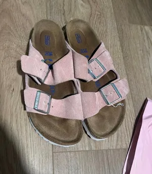 Pink Birkenstock Sandals thumbnail 1