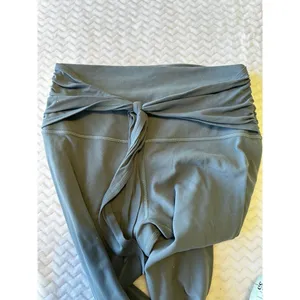 Lululemon‎ Align Pant Leggings 28" *Wrap Waist Size 6 Blue Charcoal thumbnail 5
