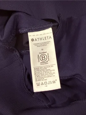 Athleta Venice Colorblock Wide Leg Navy Pants Size M thumbnail 11
