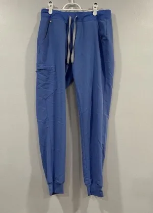 Figs Zamora Scrubs Pants Jogger Blue Medium Tall thumbnail 1