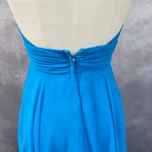 Vintage Mike Benet Formals Dress Womens Size 10 Halter Flowy Chiffon Glam Prom thumbnail 6