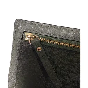 Kate Spade Green Leather Bifold Wallet thumbnail 4