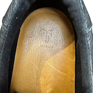 Frye Shoes Womens Size 8.5 Black‎ Leather Low Top Lace Up Sneakers 3471350.BLK thumbnail 4