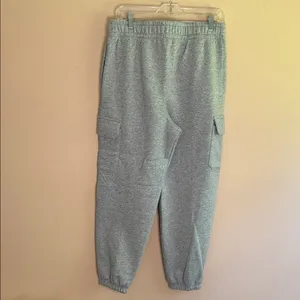 Under Armour Light Gray Cargo Sweatpants thumbnail 7