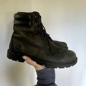 Timberland‎ Ortholite dark gray suade boots primaloft women's size 7 lace up thumbnail 2
