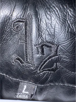 J2 Faux Leather & Knit Hoodie Jacket - Size L, Street Style thumbnail 2