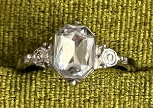 Classic Design Gorgeous Cubic Zirconia w/ Stainless Steel Silver Band S 6 thumbnail 1