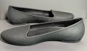 Crocs Eve Flat Slip-On Black Ballet Shoes Women’s 6 thumbnail 1