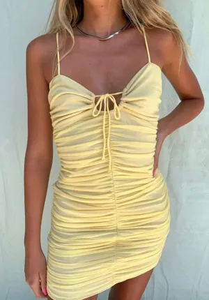 Boutique Butter Keyhole Dress S thumbnail 1