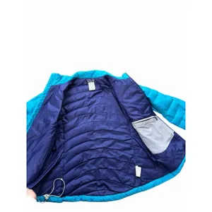 Womens PATAGONIA Blue Goose Down Puffy Sweater Full Zip Sweater Jacket Small thumbnail 4