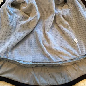Patagonia black hooded fleece lined jacket size Small thumbnail 10