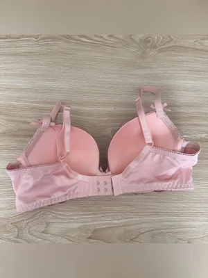 34B Mermaid Embroidered Shell Bra Pink Princess Coquette Preppy thumbnail 3