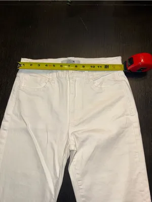 Joe's Jeans White Flare Wide-Leg Denim thumbnail 4