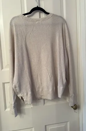 Aerie Waffle Knit Long Sleeve thumbnail 1