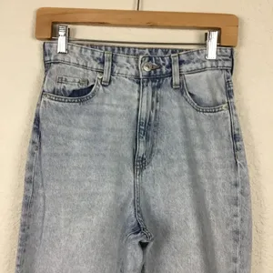Denim Vintage Women’s Jeans Size 2 Light Blue Washed Cotton High Waisted thumbnail 4