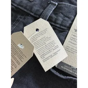 Levis '94 Baggy Jeans Womens 28x31 Black NEW Straight Leg Denim 100% Cotton thumbnail 6